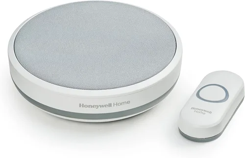 Miniatura 2 de Honeywell Home RDWL415A Series 4 Timbre inalámbrico portátil con luz nocturna y botón pulsador, gris
