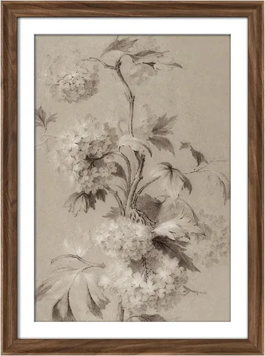 Miniatura 339 de MUDECOR Lienzo enmarcado prémium para pared, pinos nevados en bosque de invierno, ilustraciones modernas, arte contemporáneo, escénico, divertido