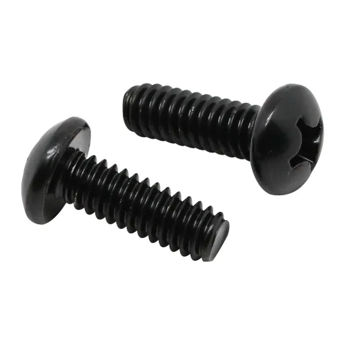 Miniatura 9 de 1/4-20 x 1 (1/2" a 2" disponible) Tornillos de máquina de cabeza plana, rosca completa, acero inoxidable 304 18-8, óxido negro, 25 piezas