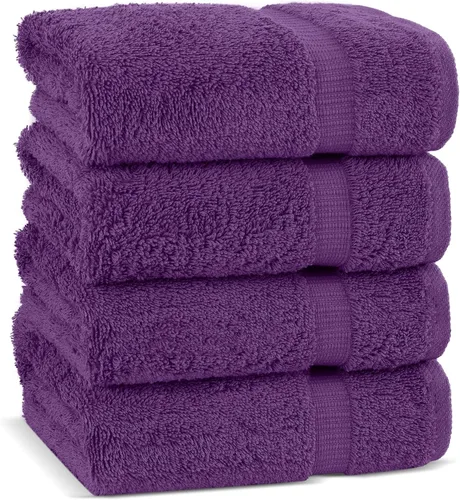 Miniatura 53 de Chakir Turkish Linens - Toallas turcas de alta calidad 100% algodón para baño, 13 x 13 pulgadas (6 toallas pequeñas, aguamarina)