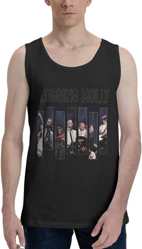 Man Muscle Tank Tops T Shirt Fashion Music Festival Sleeveless T Shirt