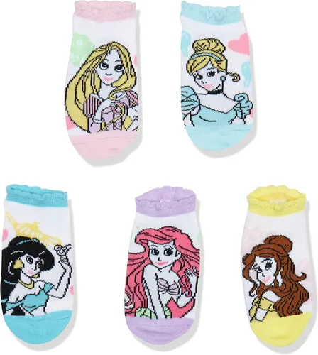 Miniatura 2 de Disney Princess - Pack de 5 calcetines para niñas
