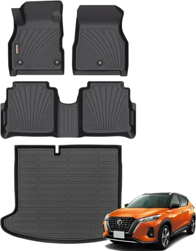 Miniatura 9 de Alfombrillas y forro de carga para Jeep Grand Cherokee L 2021-2025 (solo para 6 plazas sin consola central), alfombrillas de automóvil TPE para todo