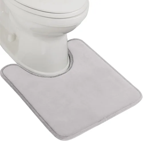 Miniatura 26 de GORILLA GRIP Alfombras de Baño de Espuma Viscoelástica, Tapetes de Baño de Terciopelo Suave y Absorbente, Puntos Duraderos en la Parte Inferior