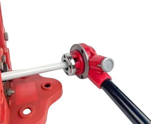 Miniatura 7 de (R) Herramienta de roscado de tuberías con mango de trinquete 3 muere 1/2 ", 3/4", 1" (NPT) fontanería