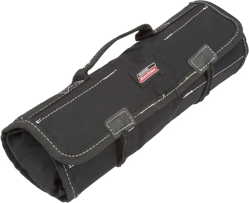 Dickies Rollo organizador pequeño de llaves/destornilladores para mecánicos, 16 bolsillos para herramientas, construcción de lona resistente, 13.5