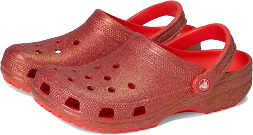 Miniatura 9 de Crocs Zuecos clásicos unisex con purpurina para adultos