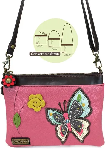 Miniatura 5 de CHALA Mini bandolerabolso con correa convertible elegante, compacto, versátil