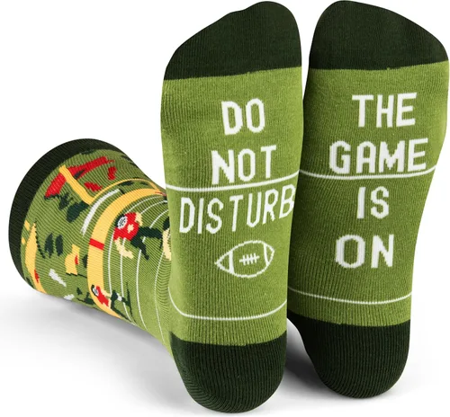 Lavley Funny Socks For Men - Novelty Gifts For Sports Fans, Golfing, Pickleball, Weight Lifting, Racing and More