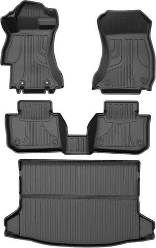 Alfombrillas y forro de carga para Subaru Crosstrek 2016 2017/XV Crosstrek 2013-2015/Impreza 2012-2016, accesorios de automóvil para todo tipo de
