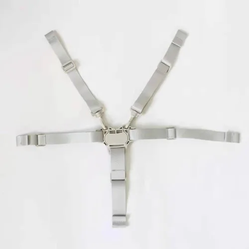 Miniatura 9 de Cinturón de seguridad de 5 puntos para bebés y niños, correas de repuesto universales ajustables para silla de bebé, material resistente y cómodo