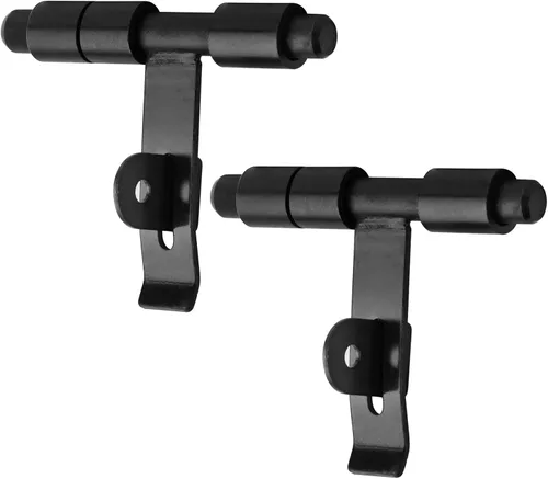 Miniatura 4 de Paquete de 2 cerrojos soldables de 8 pulgadas para puerta de perno deslizante, cierre de barril de soldadura resistente Para puerta de granero
