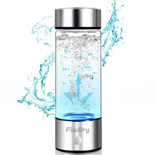 Botella de agua de hidrógeno, generador de agua de hidrógeno Fiudiry mejora la calidad del agua en 3 minutos con tecnología avanzada SPE y PEM