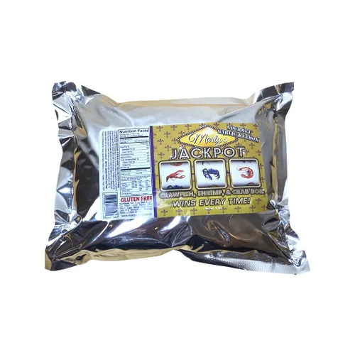 Marty's Jackpot Gourmet Mezcla de ajo y limón condimento y hervir – Sabor de ajo y pimienta picante de primera calidad – Perfecto para cangrejos,