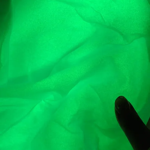 Miniatura 2 de Tela que brilla en la oscuridad, tela brillante para coser ropa, tela de poliéster luminosa para tela iluminada para ropa, decoraciones, suministros