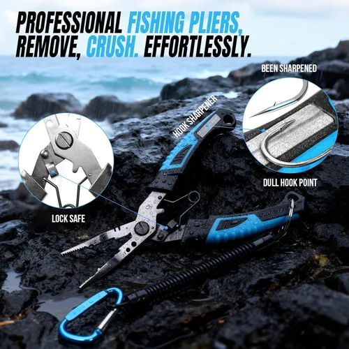 Miniatura 6 de PLUSINNO Fishing Gear,Full Fishing Pole kit Include Fishing Rod and Reel Combo, Tackle Box with Fishing Lures, Fishing Accessories, Fishing