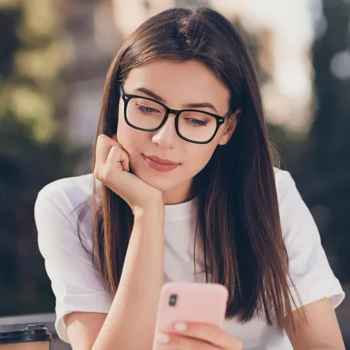 Miniatura 4 de Reading Glasses for women Blue Light Blocking Glasses Filter UV Square Lightweight Readers Glasses for Men and Women Transparente