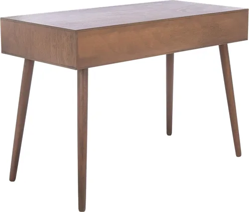 Miniatura 8 de Safavieh Home Collection - Escritorio Remy marrón con 1 cajón, para oficina, sala de estar, dormitorio, estudio, vestíbulo