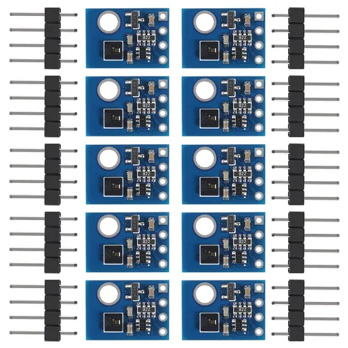 Miniatura 7 de UMLIFE 4 unids AHT20 I2C Sensor de temperatura y humedad Módulo de alta precisión Sensor de humedad Sonda DHT11 AHT10 Versión actualizada