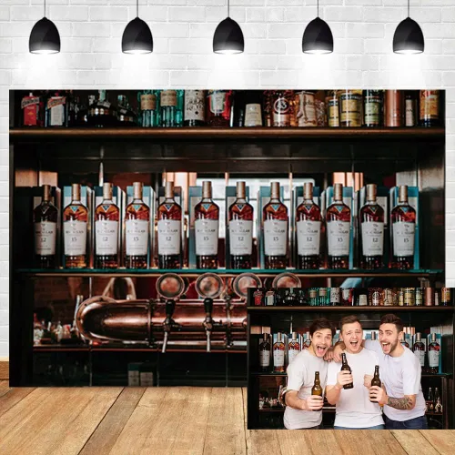 Telón de fondo para fotos de bar, estante de vino, fotografía, bodega, whisky, bebidas, alcohol, cafetería, restaurante, bar, fondo interior, bar,