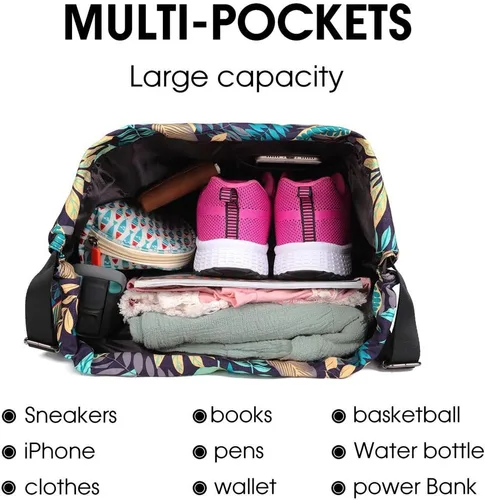 Miniatura 4 de Bolsa impermeable con cordón para ir al gimnasio o la playa, o practicar deportes, unisex