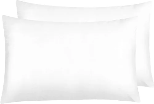Miniatura 42 de NTBAY - Fundas de almohada de satén con cremallera, súper suaves y lujosas fundas de almohada Negro