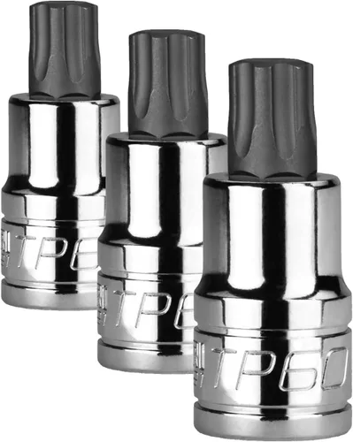 Miniatura 18 de Capri Tools TP55 Star Plus Bit Socket, impulsor de 3/8 pulgadas