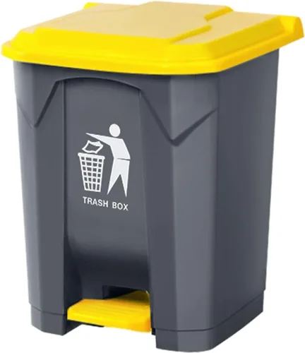 Miniatura 7 de Garbage bin Kitchen Trash Can Trash Bin,Garbage Container ?with Lid,for Indoor, Outdoor or Commercial Use, 6.6 Gallon Trash Can,Gris