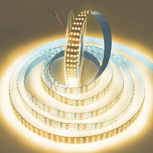 SUYOOULIN Tira de luces LED, 16.4 pies, regulable, CC, 12 V, SMD 2835, 1800 LED, 38000 lm, tira de cinta LED flexible súper brillante, no