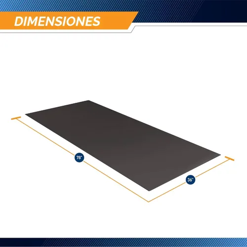 Miniatura 2 de Marcy Esterilla de Equipo de Fitness y Protector de Suelo Compatible con Cintas de Correr, Elípticas, Bicicletas Estáticas, Bicicletas Estacionarias