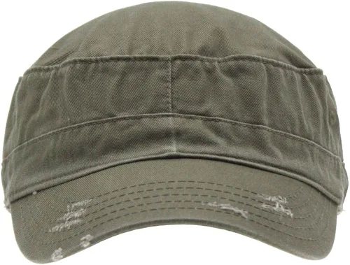 Miniatura 2 de The Vintage Year Washed Cadet Cotton Twill Adjustable Military Radar Distressed Sport Caps