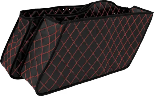 Forro de Alfombra para Bolsa de Sillín de Reemplazo para Motocicleta Compatible con Modelos Harley Touring Road King Road Glide Road King Electra