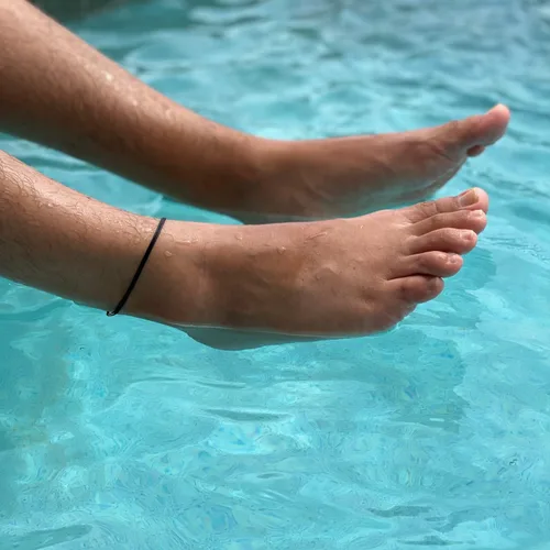 Miniatura 15 de Tobillera de cordón para hombres, mujeres, adolescentes y adultos, unisex, pulsera de tobillo para surfistas, playa, tobilleras, impermeables