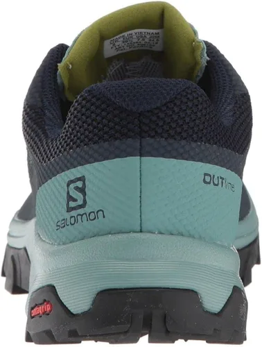 Miniatura 4 de SALOMON Zapatillas de correr Speedcross 4 Trail para mujer para atletismo y campo, Azul Patchwork, M