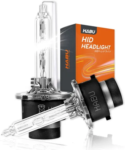Miniatura 6 de HABU Bombilla HID D1S para faros delanteros, 35 W, 6000 K, blanco D1S, 66140 66144 85410 85415 repuesto de xenón, base de metal, PK32d-2, paquete