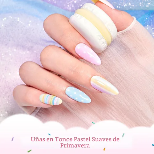 Miniatura 3 de Beetles - Esmalte de uñas de gel pastel, 6 colores, esmalte de gel macarrón, rosa claro, azul, verde, amarillo, morado, uñas suaves para todas