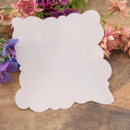 Miniatura 13 de Plantillas de pintura de plástico PET con diseño hueco de copo de nieve, perfectas para diseño textil, decoración de pared, ventana, papel, álbumes