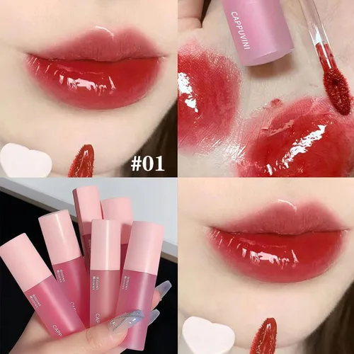 Miniatura 5 de Conjunto de Brillo Labial con Tinte Duradero Juicy, Color Vívido, Acabado Brillante, Esmalte Hidratante de Larga Duración Altamente Pigmentado