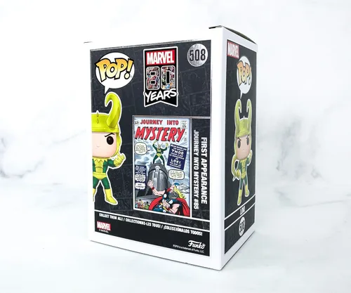 Miniatura 3 de Funko Pop Marvel Collector Corps 80 años LOKI Primera aparición exclusiva