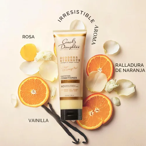 Miniatura 11 de Carol's Daughter Goddess Strength - Acondicionador fortificante para cabello ondulado, rizado y crespo, acondicionador con aceite de ricino
