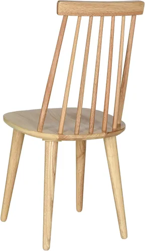 Miniatura 5 de Safavieh American Homes Collection Burris Country Farmhouse - Silla auxiliar con husillo negro Natural