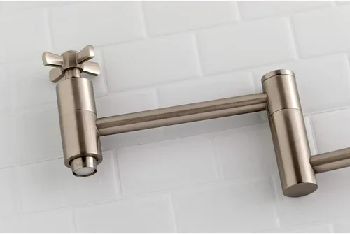Miniatura 3 de KINGSTON BRASS KS8108ZX Millennium - Llenador de ollas de níquel cepillado cepillado níquel