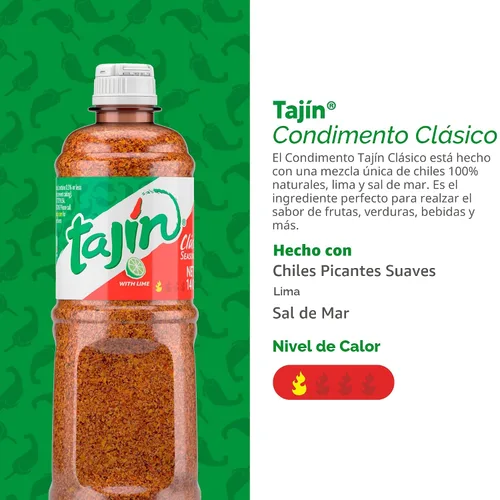 Miniatura 4 de Condimento Tajín Clásico de Chile y Lima 14 onzas (paquete de 1)