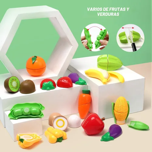 Miniatura 5 de CUTE STONE - Juguete de cocina de juego de roles con olla a presión de vapor y olla a presión y placa de inducción electrónica, utensilios de Blanco