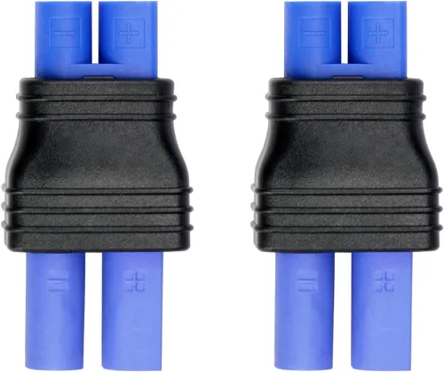 Miniatura 4 de 2 unidades de enchufe macho Ec3 a conector hembra Ec5 Adaptador de enchufe para batería RC Lipo Enchufe Ec3 a conexión Ec5 (paquete de 2 Ec3-Ec5)
