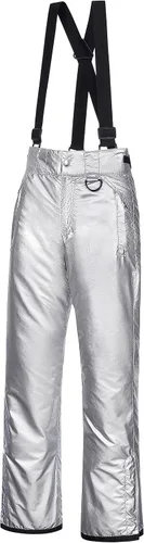 Miniatura 3 de CREATMO US Pantalones de nieve para mujer, baberos de esquí, impermeables, aislados, invierno y snowboard