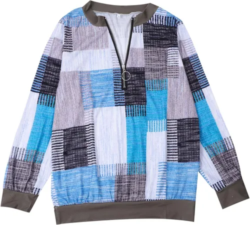 Miniatura 2 de Mthrpn Fall Sweatshirt,Women's Collar Lapel Casual Workout Long Sleeve Shirts Half Zip Sweatshirt Pullover Tops for Woman