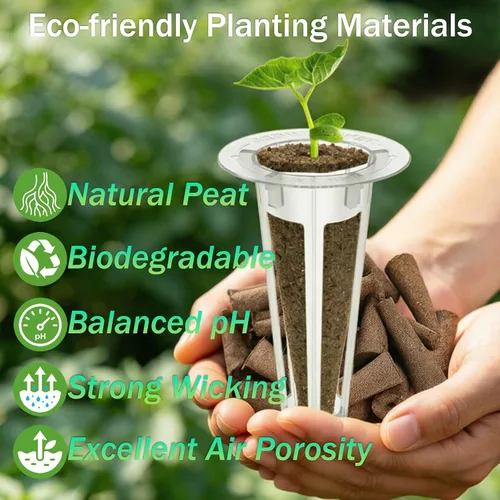 Miniatura 3 de LYKOCLEAN Vainas de semillas de flores para Ahopegarden, sistema de cultivo hidropónico iDOO MUFGA para jardinería interior, más de 400 semillas