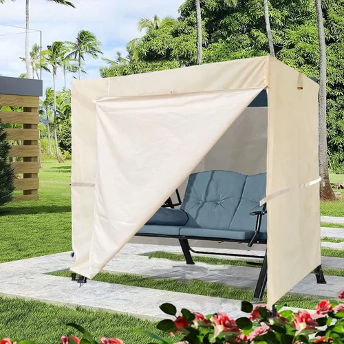 Miniatura 5 de Ourdoor Swing Cove, Cubierta para Hamaca de 2 Asientos Triples, Cubierta para Columpio de Jardín, Cubierta para Silla Planeadora de Hamaca