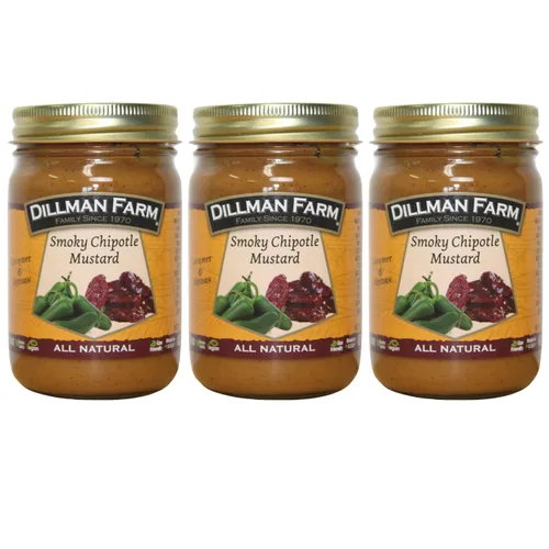 Miniatura 5 de Dillman Farm All Natural Gourmet Dijon Mustard - Sin gluten, sin OMG, vegano, kosher, ecológico, sin conservantes, sin jarabe de maíz, fabricado